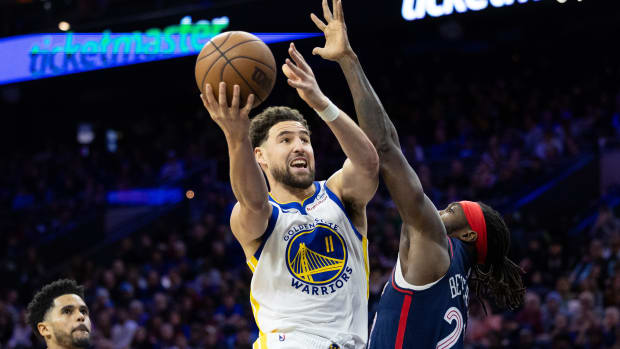 Golden State Warriors guard Klay Thompson.